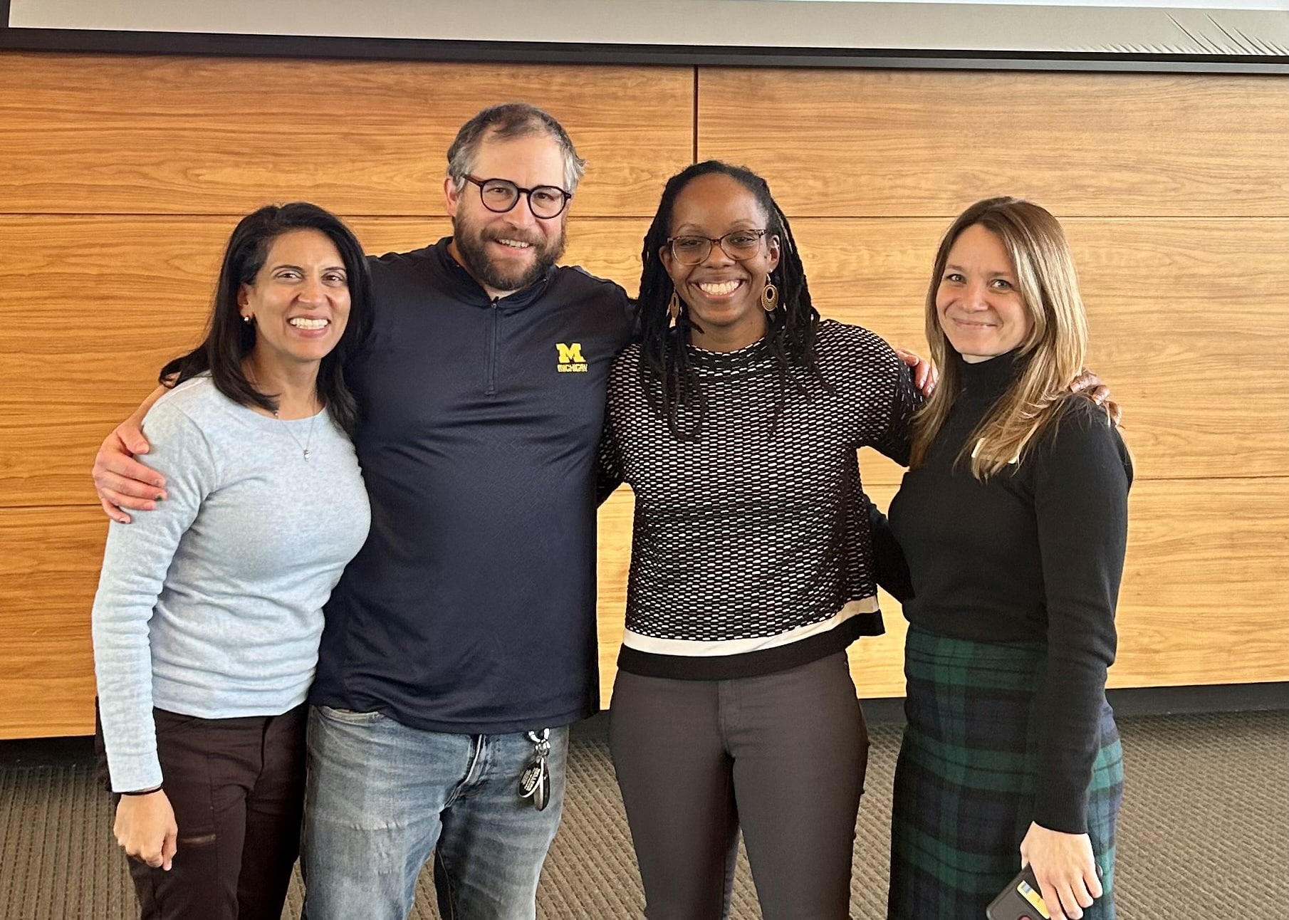 Four members of the Michigan Ross DEI team