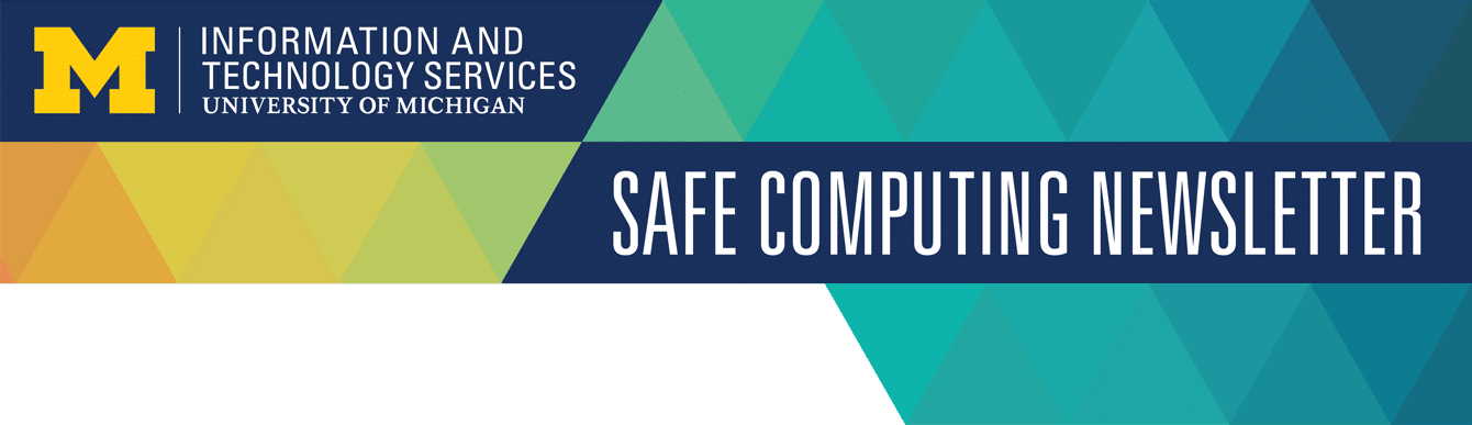 safe computing newsletter header