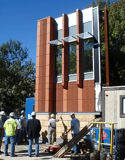 Construction at Michigan Ross. Image by KPF